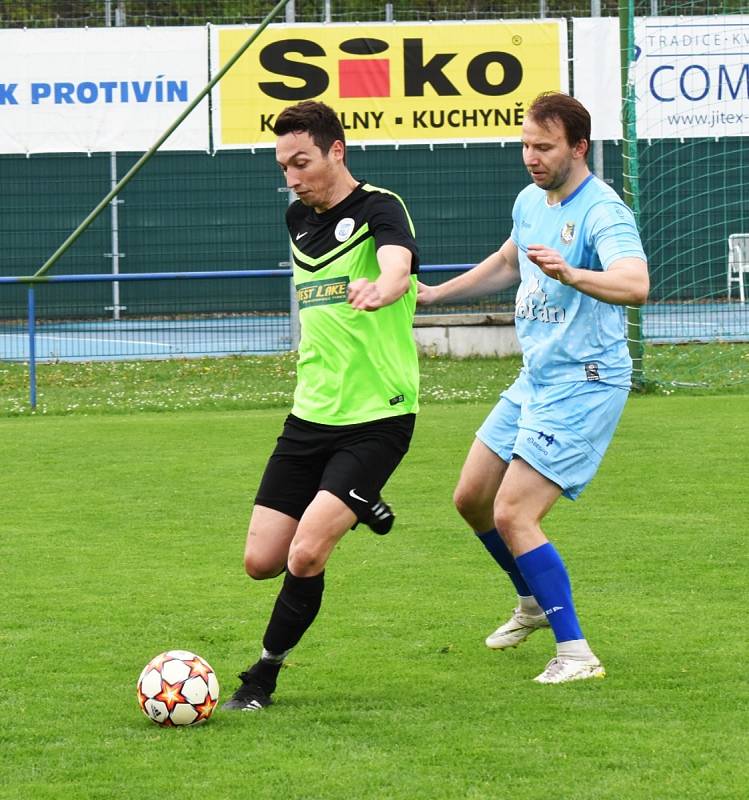 Fotbalový KP: Protivín - Rudolfov 5:1 (2:0).