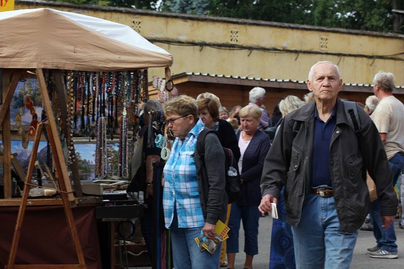 Květinová výstava v Čimelicích.