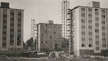 r. 1963 - Rozestavěné sídliště Gottwaldův prospekt (dnes M. Horákové).