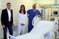 Nemocnice Písek získala odměnou lůžko pro hospitalizované pacienty.