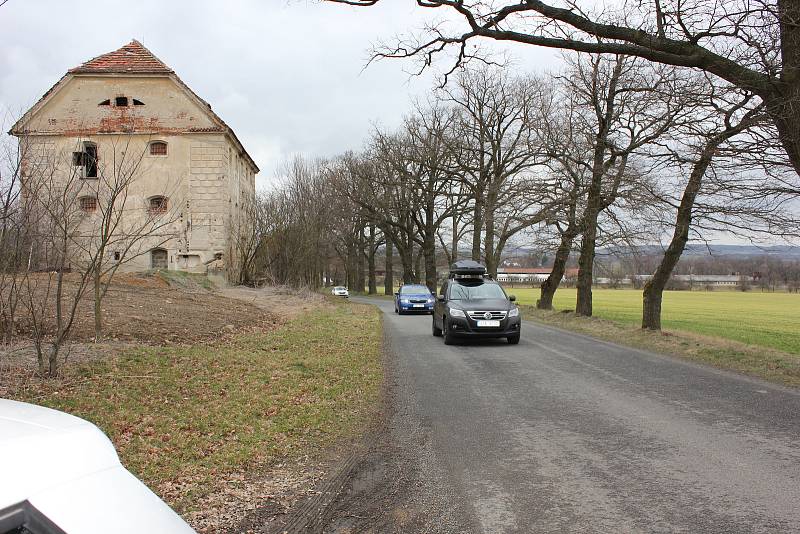 Objízdná trasa Mirovice, Slavkovice, Rakovice.