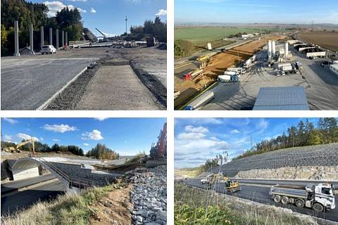 Dostavba dálnice D4 míří do finále třetí stavební sezony.