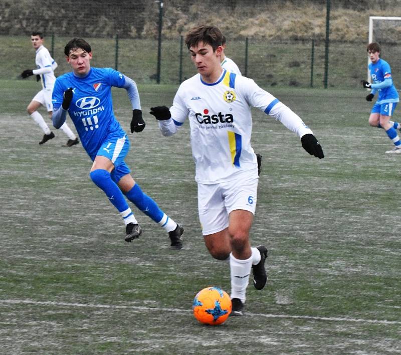 Přípravný fotbal: FC Písek - Baník Ostrava U19 1:2 (0:2).