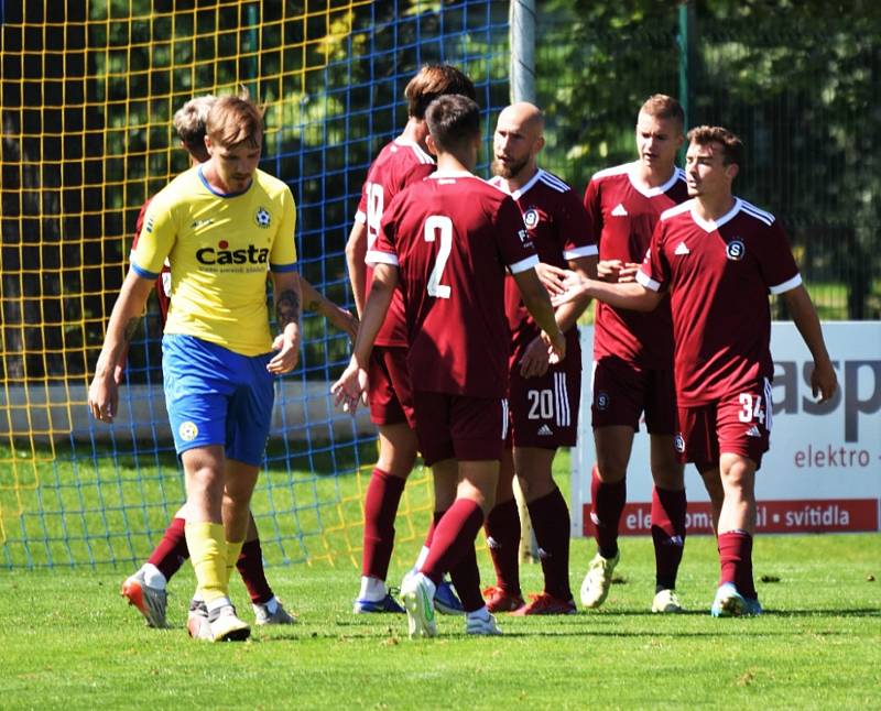 Fotbalová příprava: FC Písek - Sparta Praha B 1:3 (1:2).