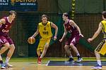 Mladí basketbalisté Písku (U19) v zápase s BA Nymburk.