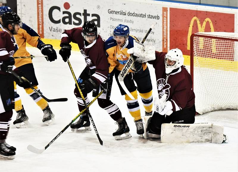 II. liga ledního hokeje: IHC Písek - Letci Letňany 3:5 (1:1, 1:2, 1:2).