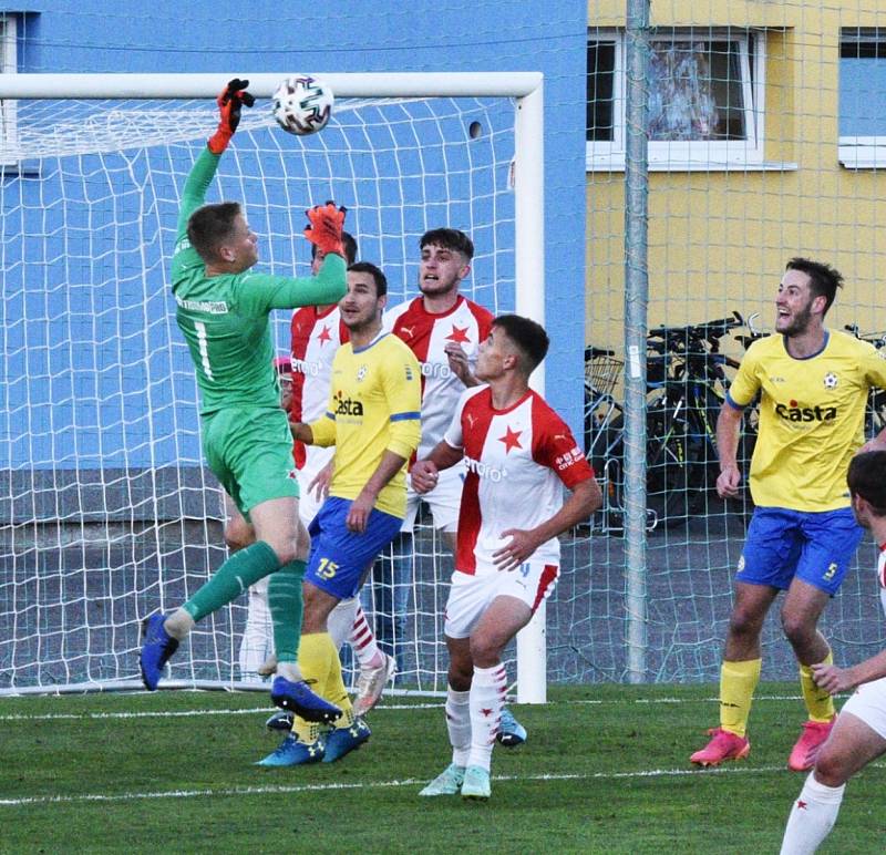 Fotbalisé Písku na podzim béčko Slavie porazili 2:1, nyní na jeho hřišti prohrálo 0:5.