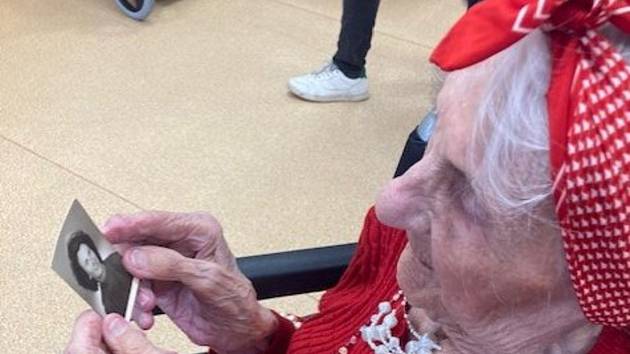 Marie Heinrichová oslavila 102. narozeniny.