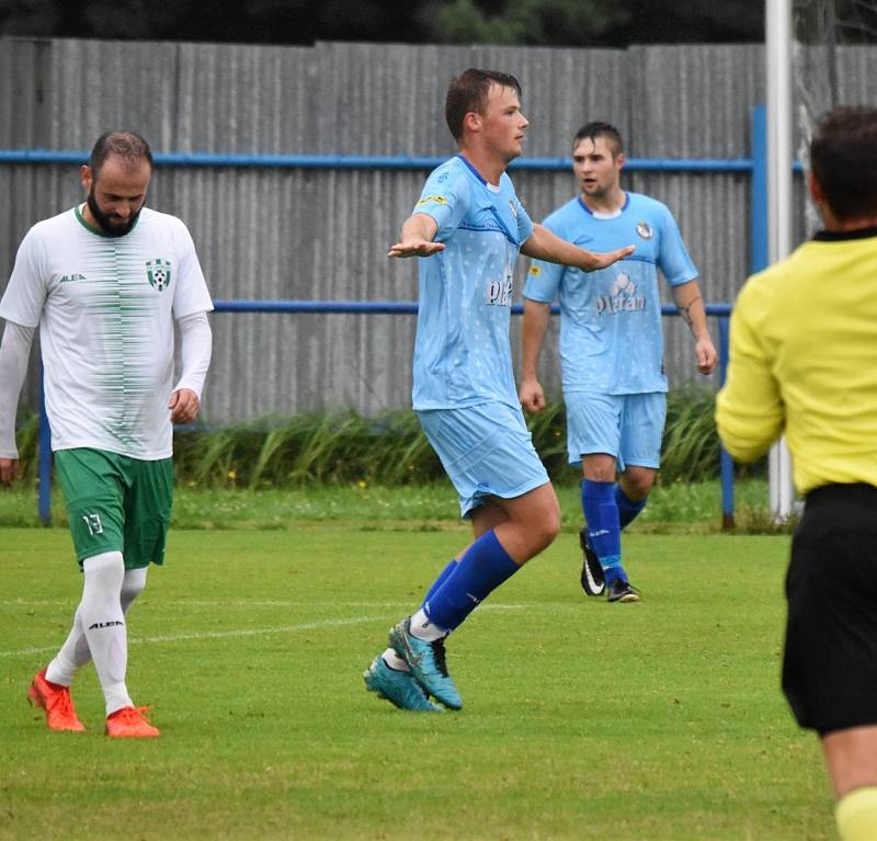 Fotbalový KP: FK Protivín - SK Jankov 7:2 (4:1).