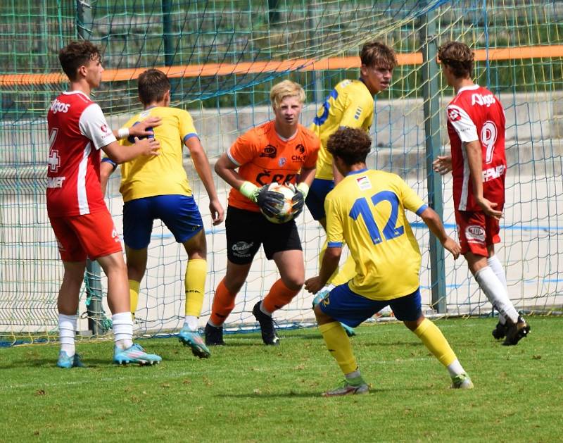 Česká liga dorostu: FC Písek - FK Pardubice B 0:2 (0:1).
