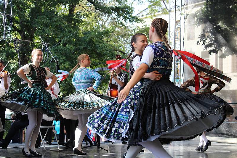 Mezinárodní folklorní festival v Písku.