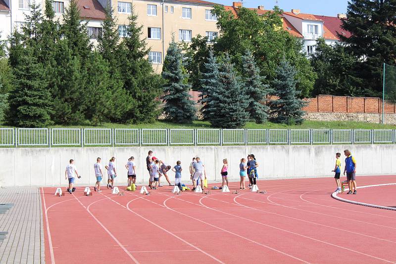 Sportovní hry partnerských měst v Písku.