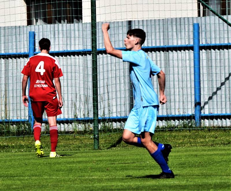 Fotbalový KP: FK Protivín - TJ Blatná 6:1 (3:0).