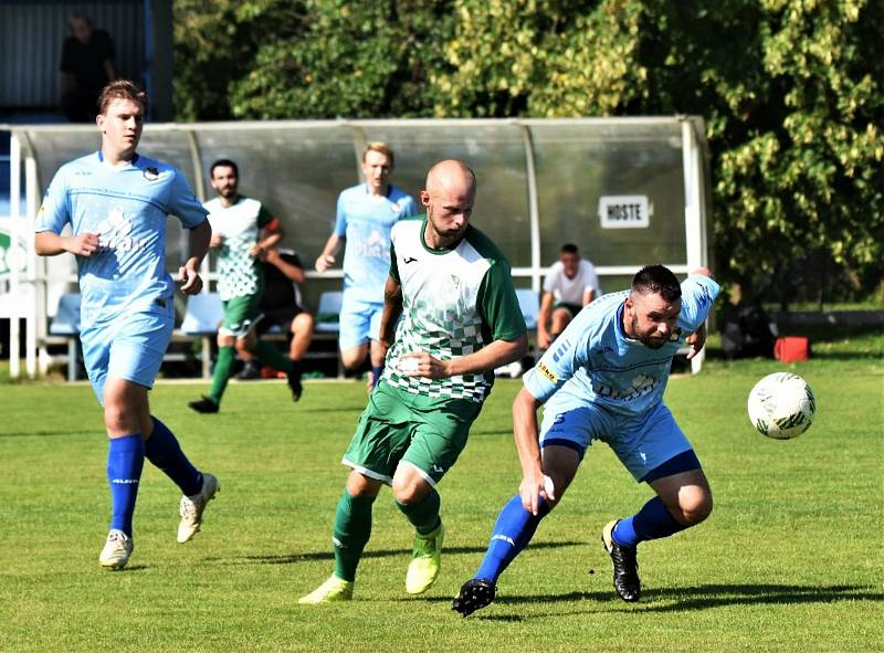 Fotbalový KP: Protivín - Český Krumlov 1:4 (1:1). Foto: Jan Škrle