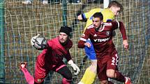 Přípravný fotbal: FC Písek - AC Sparta Praha B 2:1 (2:1). Foto: Jan Škrle