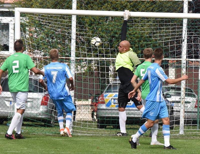 TJ Sokol Čížová – FK Hvězda Cheb 2:1 (1:1).