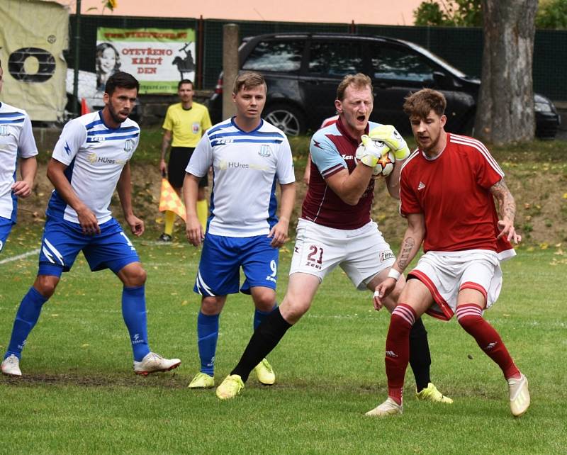 Fotbalová I.A třída: Mirovice - Strunkovice 1:0.