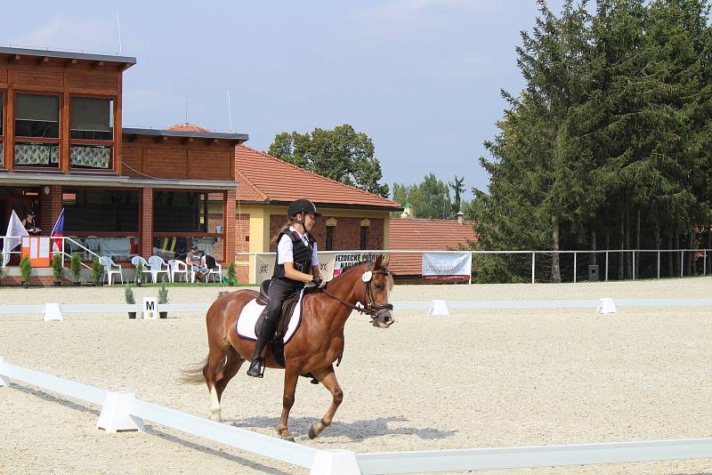 Mistrovství ČR Working Equitation v píseckém hřebčinci.