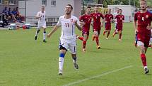 Reprezentanti U20 si v Písku zahráli proti sobě.