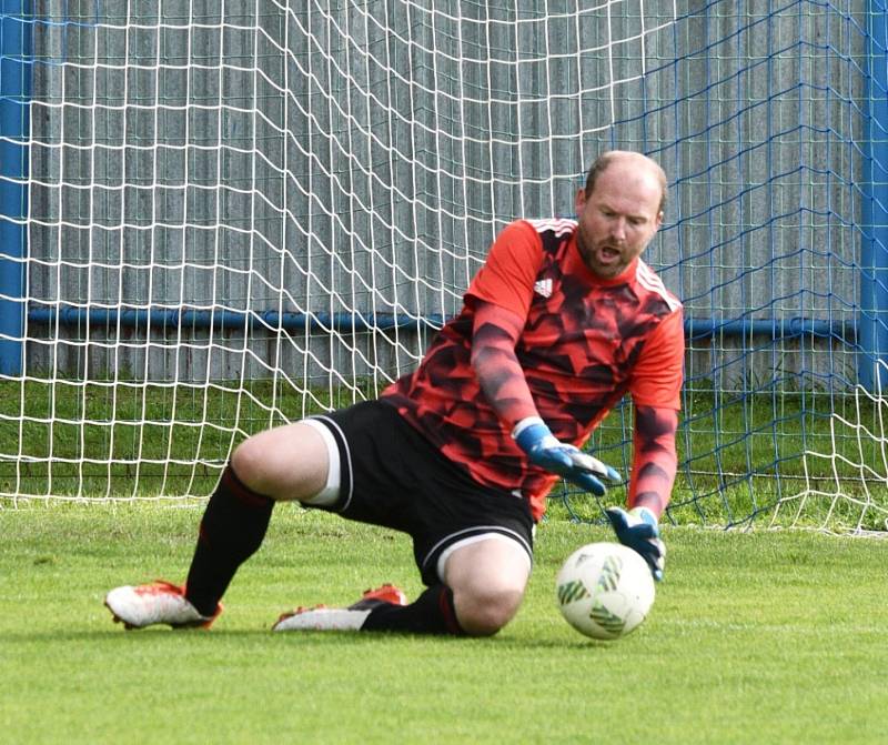 Fotbalový krajský přebor: Protivín - Osek 1:3.