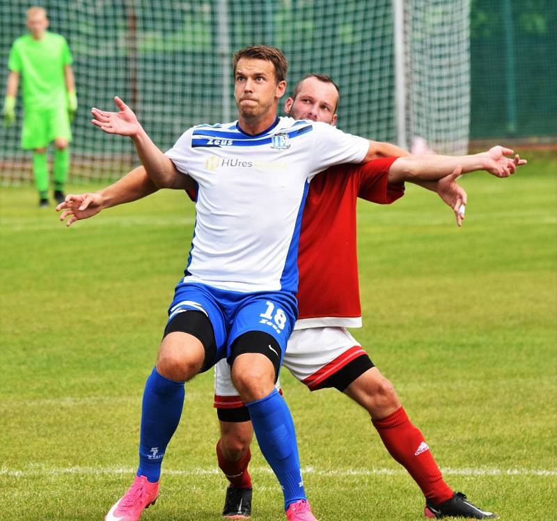 Fotbalová I.A třída: Mirovice - Strunkovice 1:0.