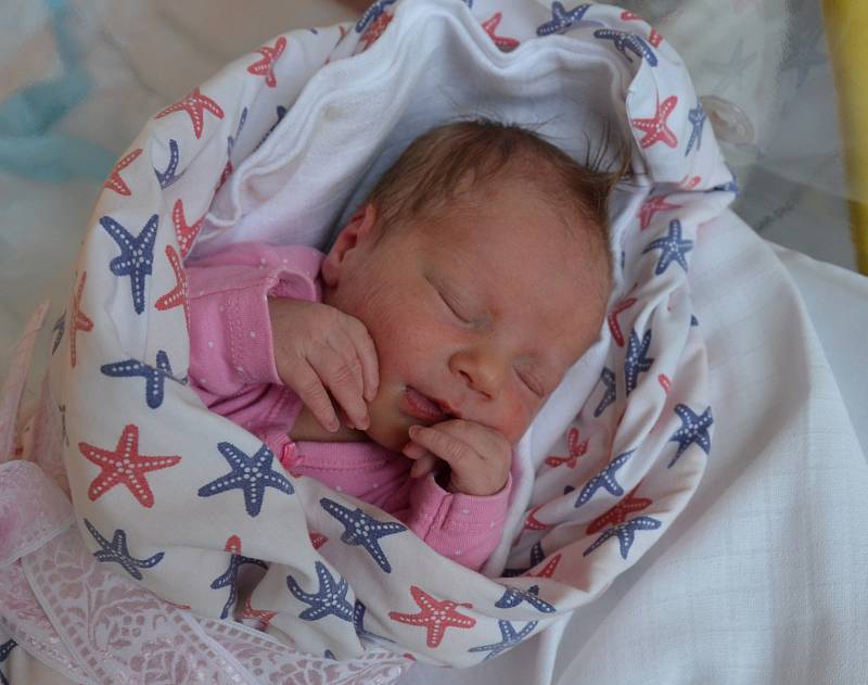 Natálie Chasáková z Nuzic. Dcera Štěpánky a Miroslava Chasákových se narodila 18. 1. 2020 v 1.23 hodin. Při narození vážila 2800 g a měřila 48 cm. Doma ji čekala sestřička Rozárka (2).