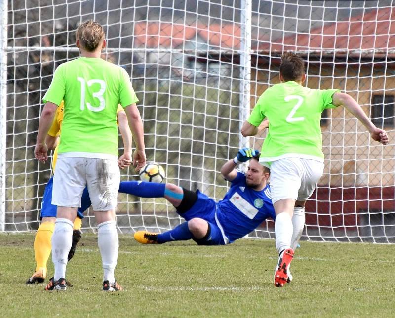 Fotbalista David Přibyl.