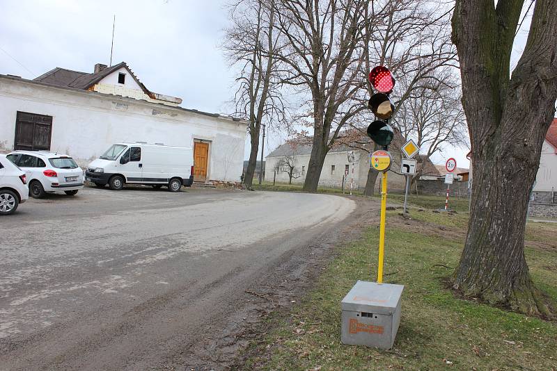 Objízdná trasa Mirovice, Slavkovice, Rakovice.