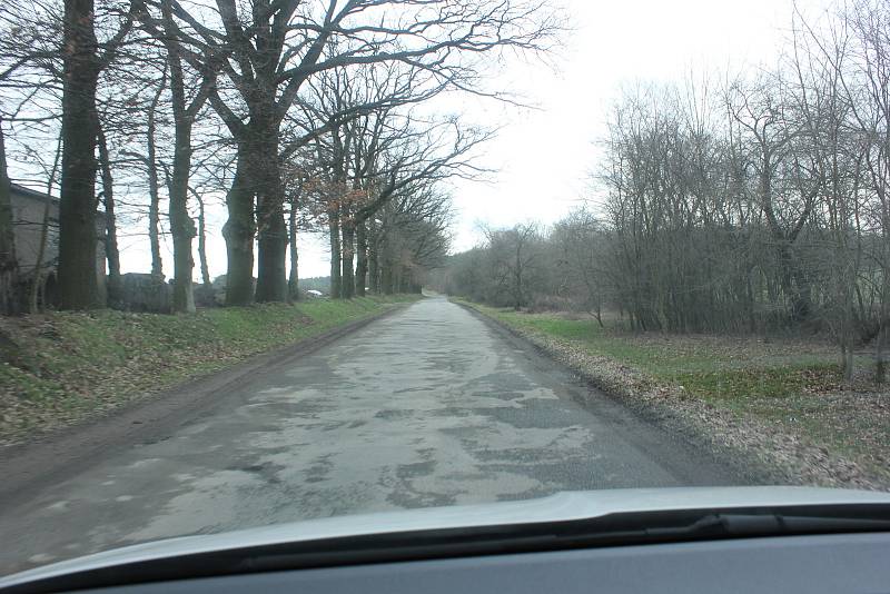 Objízdná trasa Mirovice, Slavkovice, Rakovice.