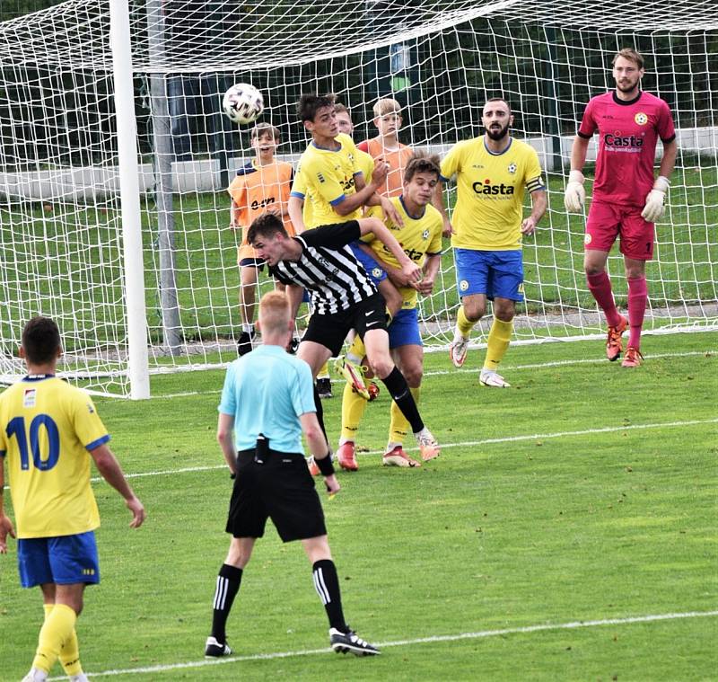 Fortuna ČFL: FC Písek - Admira Praha 3:3.