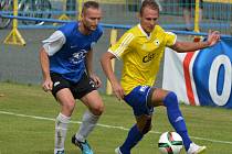 PÍSEK PORAZIL TÁBORSKO B 2:1. Jihočeské derby ve třetí lize ovládl domácí Písek.