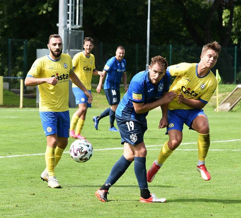 ČFL: FC Písek - Domažlice 1:3 (0:1).