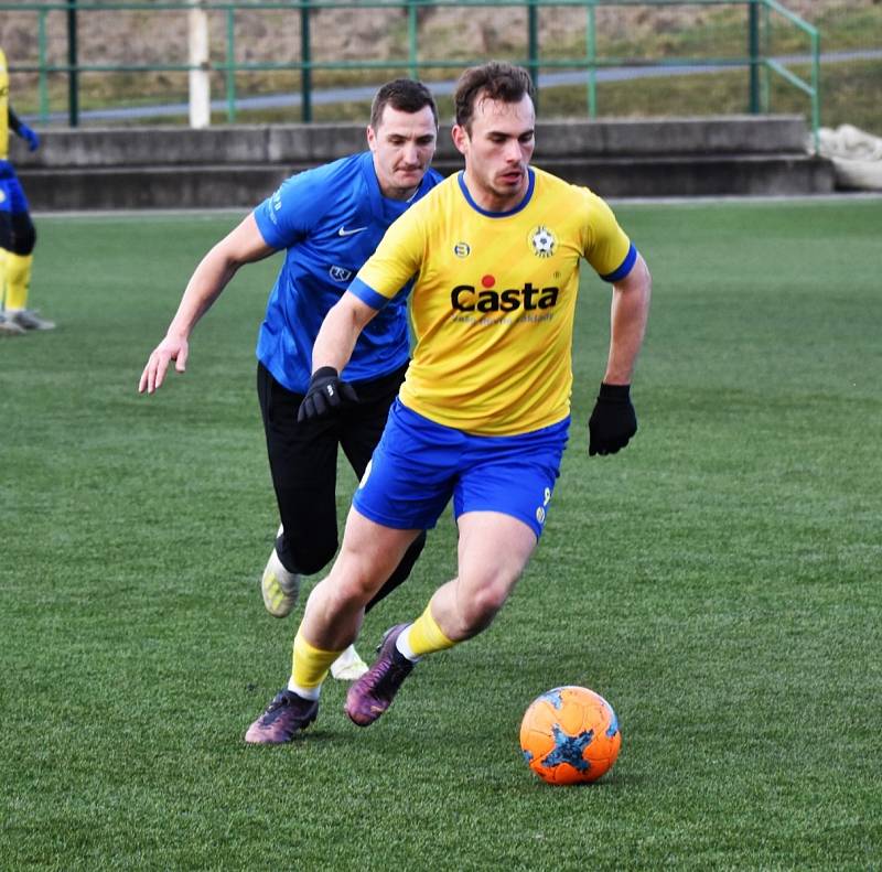 Fotbalová příprava: FC Písek - Sokol Lom 7:0 (3:0).