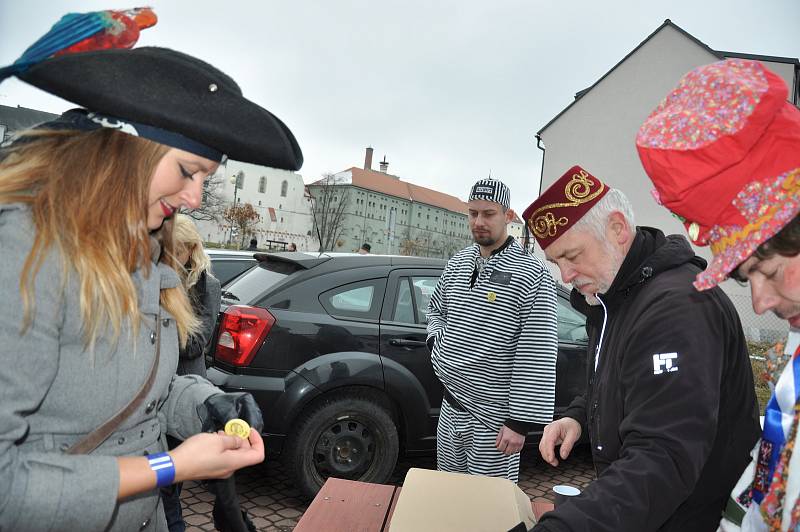 Průvod masek prošel historickým centrem Písku.