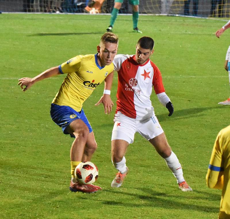 FC Písek – SK Slavia Praha 1:0 (1:0).