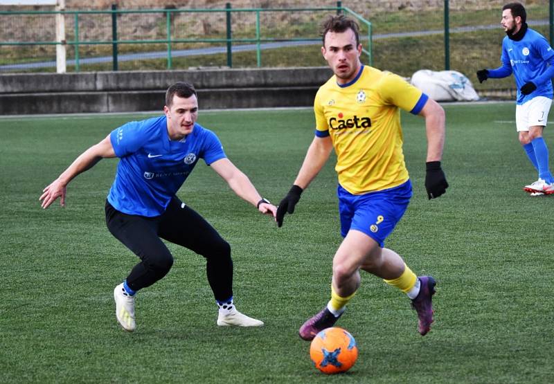 Fotbalová příprava: FC Písek - Sokol Lom 7:0 (3:0).