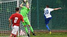 Fotbalová I.A třída: Mirovice - Strunkovice 1:0.