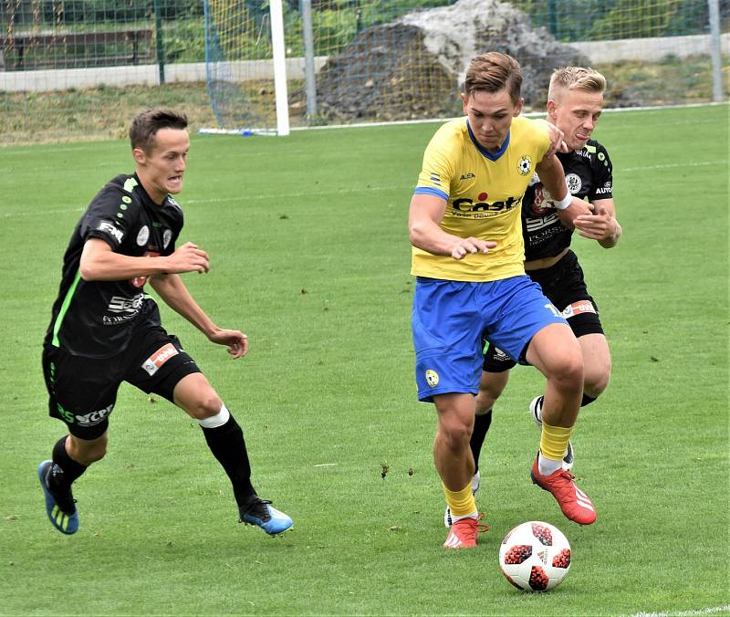 FC Písek - FC Hradec Králové 0:2 (0:2).