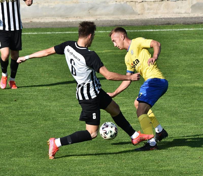 Fortuna ČFL: FC Písek - Admira Praha 3:3.