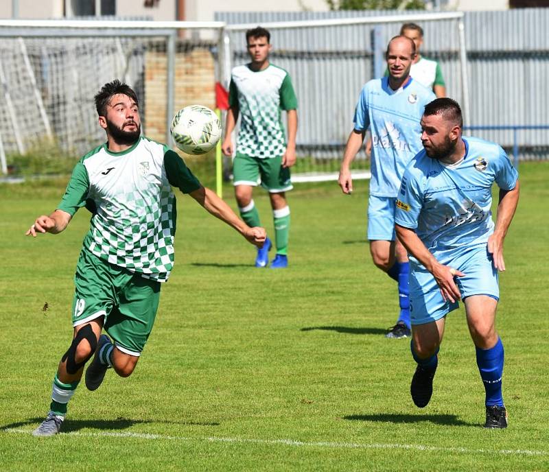 Fotbalový KP: Protivín - Český Krumlov 1:4 (1:1). Foto: Jan Škrle