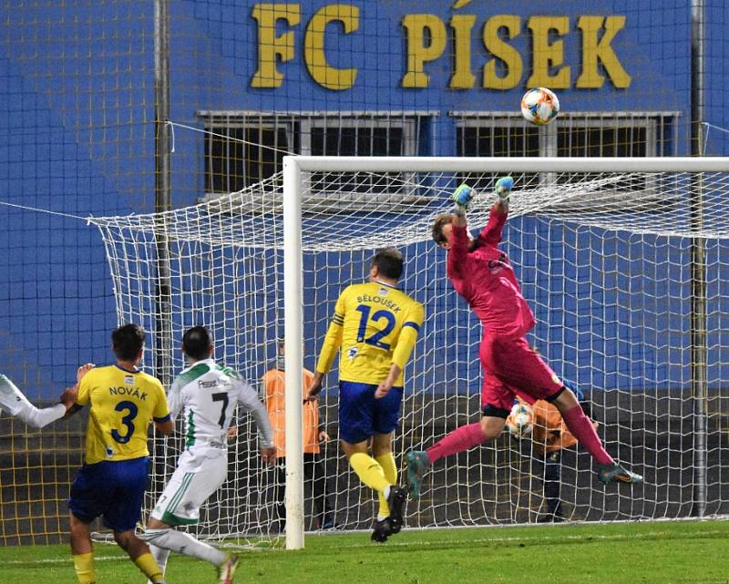 ČFL: FC Písek - Sokol Hostouň 2:0 (1:0).