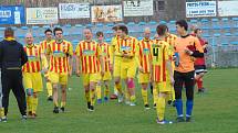 Fotbalová I.A třída: Junior Strakonice - Větřní 2:0.