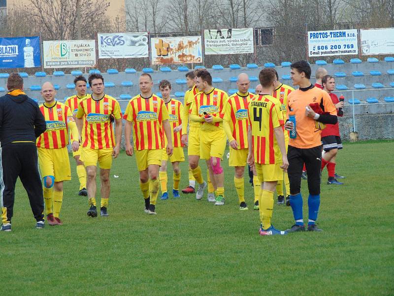 Fotbalová I.A třída: Junior Strakonice - Větřní 2:0.