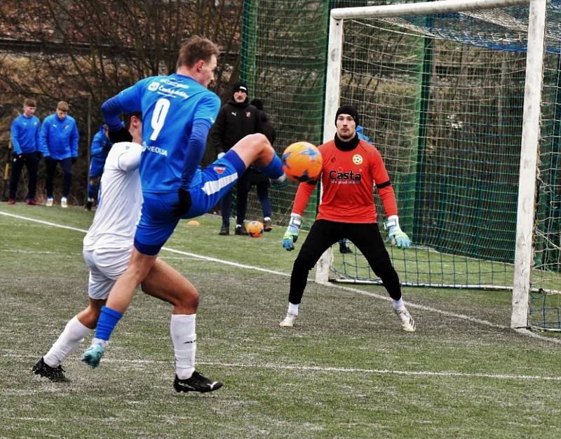 Přípravný fotbal: FC Písek - Baník Ostrava U19 1:2 (0:2).