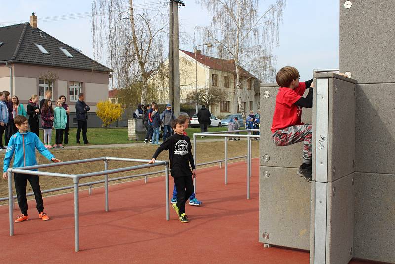 Otevření parkourového hřiště v Písku.