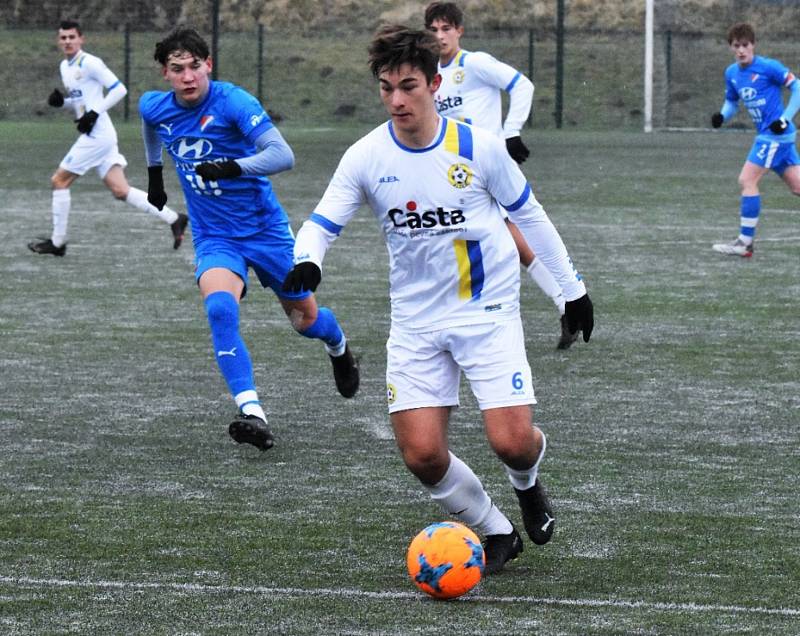 Přípravný fotbal: FC Písek - Baník Ostrava U19 1:2 (0:2).