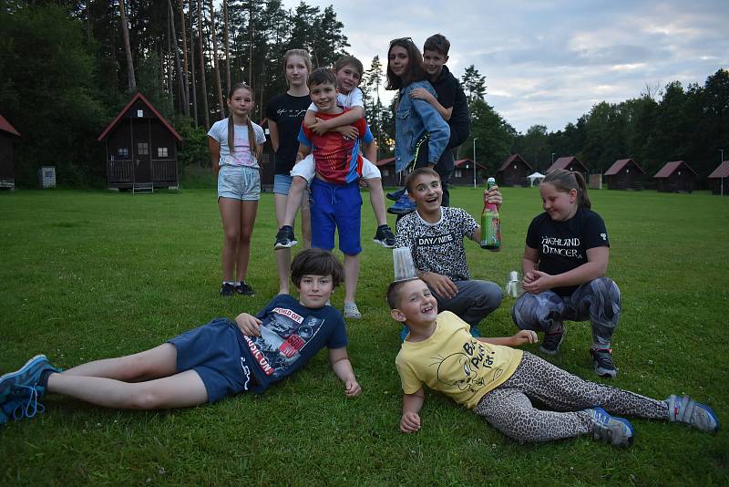 Letní soustředění SKP karate Písek.