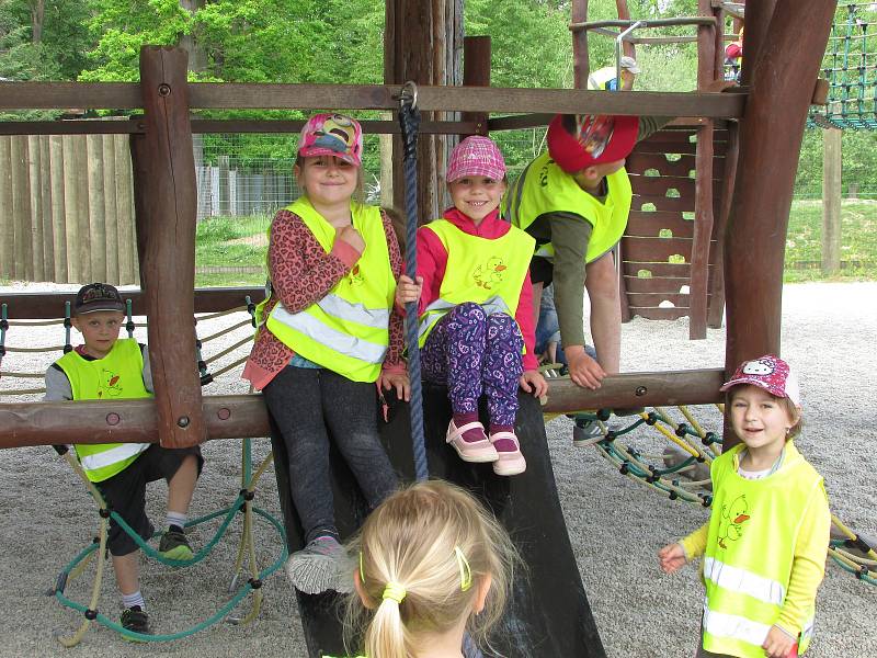 Čimelická školka vyrazila do ZOO.