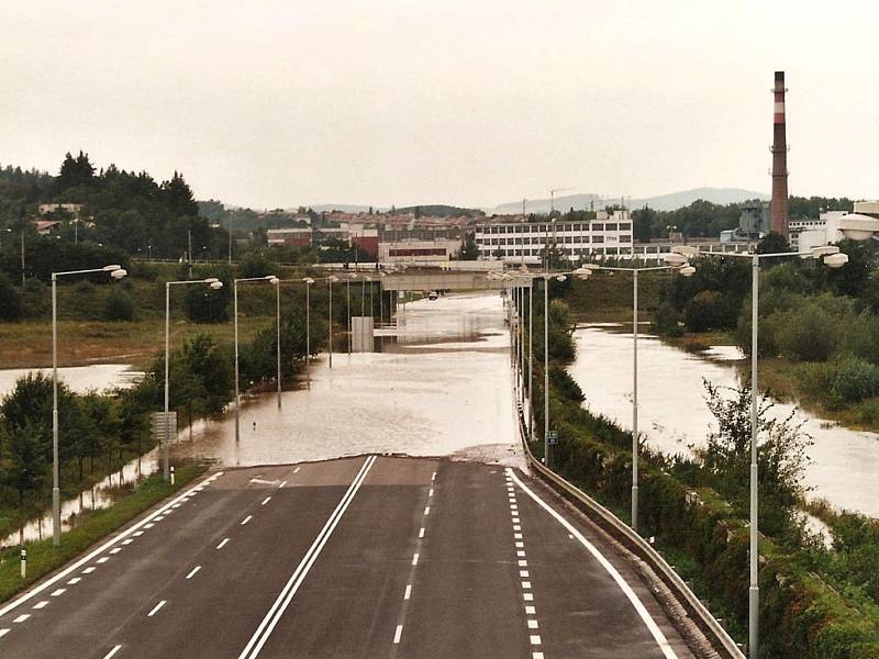 Povodně 2002 na Písecku.