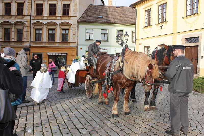 Tříkrálová sbírka v Písku začala.